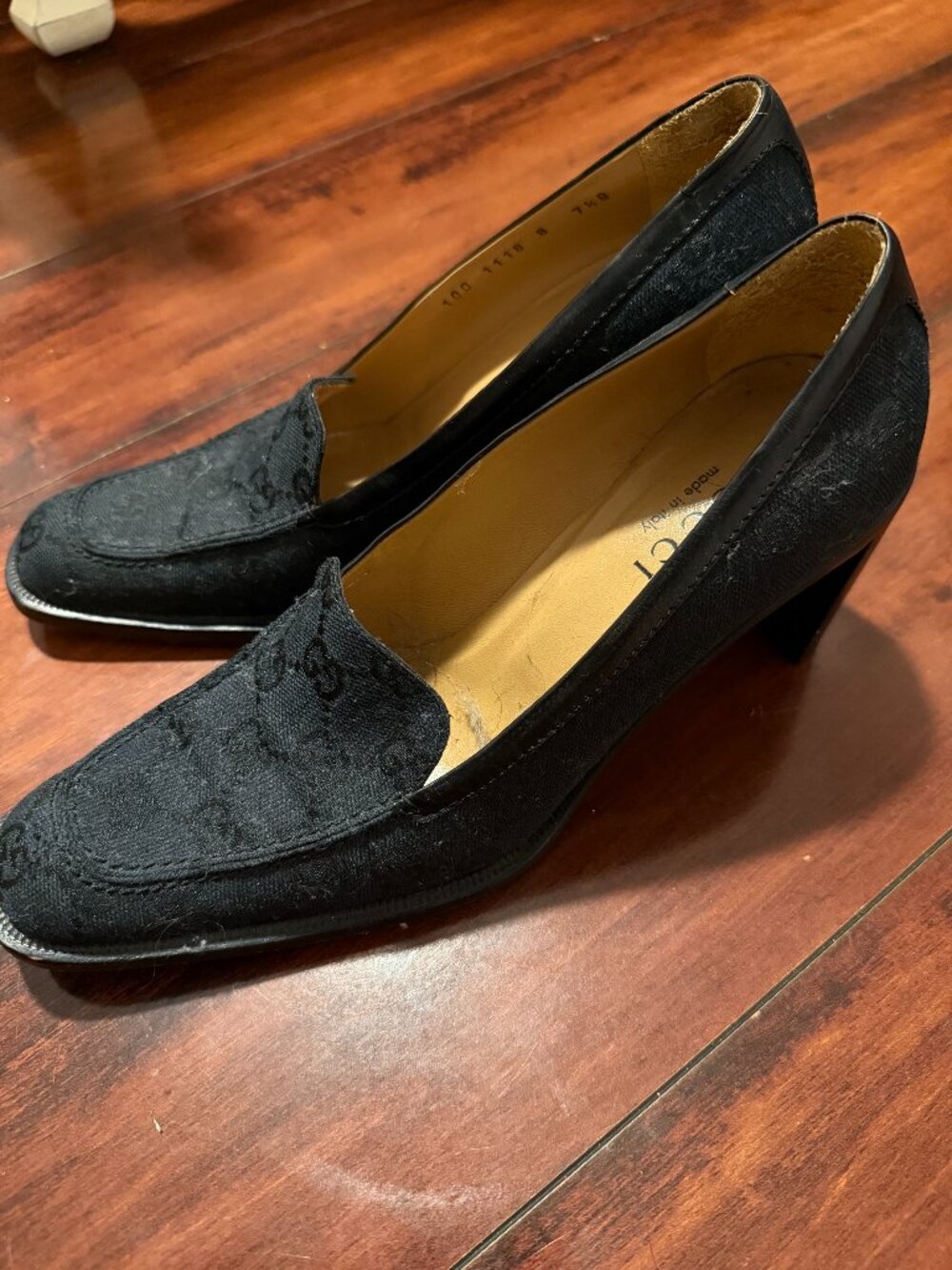 Gucci Vintage Loafer Heels with